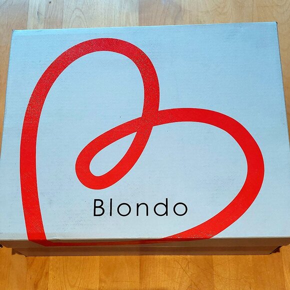 BLONDO WATERPROOF BLACK SUEDE WEDGE BOOTIE SIZE 9 MEDIUM - Picture 5 of 7